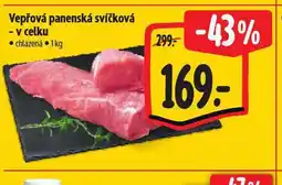 Albert Vepřová panenská svíčková nabídka