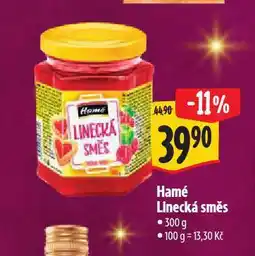 Albert Směs ovocná linecká hamé nabídka