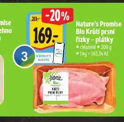 Albert Bio krůtí prsní řízky nabídka