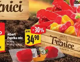 Albert Paprika mix nabídka