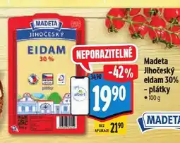 Albert Madeta jihočeský eidam 30% nabídka