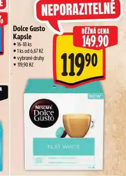 Albert Kávové kapsle dolce gusto nabídka