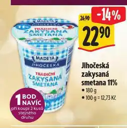 Albert Jihočeská zakysaná smetana nabídka