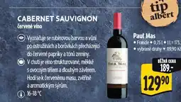 Albert Paul mas cabernet sauvignon nabídka