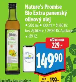 Albert Bio extra panenský olivový olej nabídka