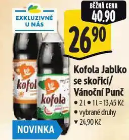 Albert Kofola vánoční punč nabídka