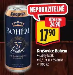 Albert Pivo krušovice bohém nabídka
