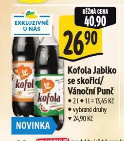 Albert Kofola jablko se skořicí nabídka