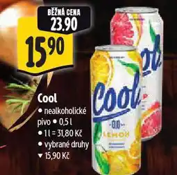 Albert Cool nealkoholické pivo nabídka