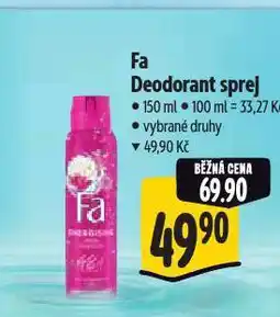 Albert Fa deodorant nabídka