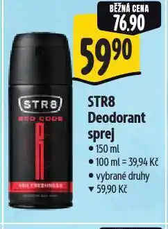 Albert Str8 deodorant nabídka