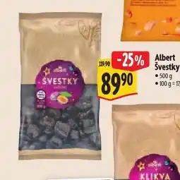 Albert Švestky nabídka