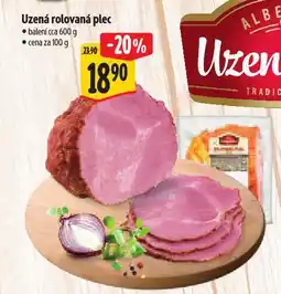 Albert Uzená rolovaná plec nabídka