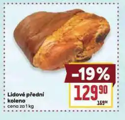 Billa Lidové koleno přední nabídka