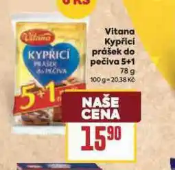 Billa Vitana kypřící prášek do pečiva nabídka