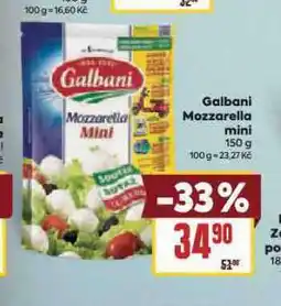 Billa Mozzarella nabídka