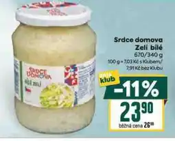 Billa Zelí bílé nabídka