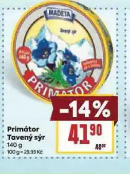 Billa Primátor tavený sýr nabídka