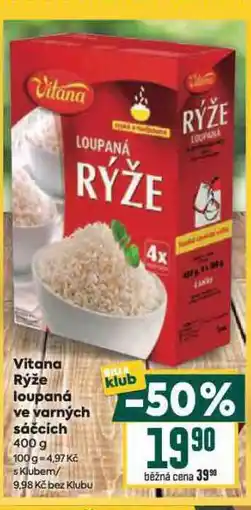 Billa Vitana rýže loupaná nabídka
