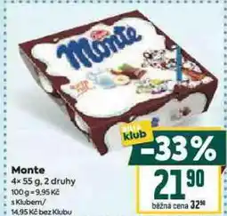 Billa Monte nabídka