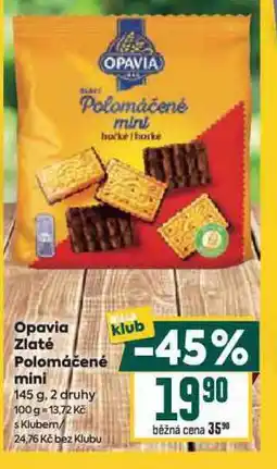 Billa Opavia zlaté polomáčené nabídka