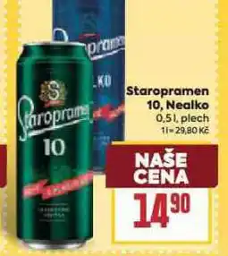Billa Pivo staropramen 10 nabídka