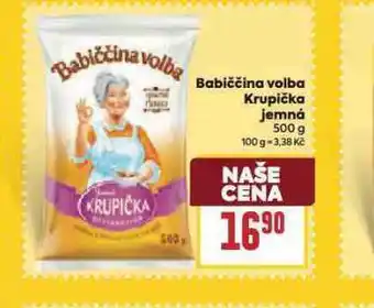 Billa Krupička jemná nabídka