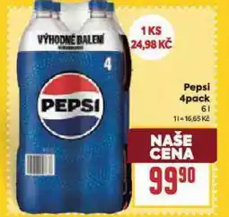 Billa Pepsi 4pack nabídka