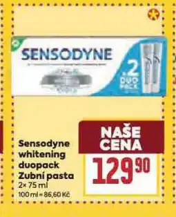 Billa Sensodyne zubní pasta nabídka