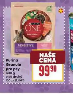 Billa Purina one granule pro psy nabídka