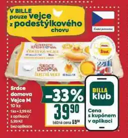 Billa Vejce m 10 ks nabídka