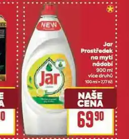 Billa Jar prostředek na nádobí nabídka
