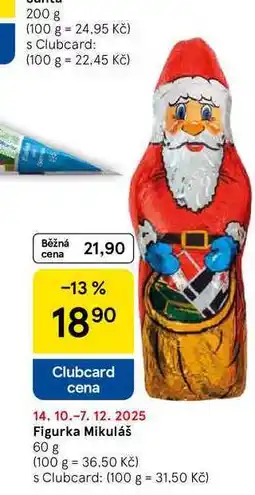 Tesco Figurka Mikuláš, 60 g nabídka