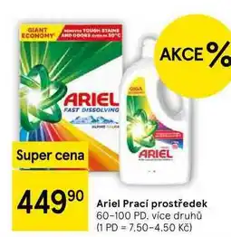 Tesco Ariel Prací prostředek, 60-100 PD, více druhů nabídka
