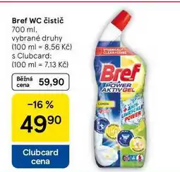 Tesco Bref WC čistič, 700 ml nabídka
