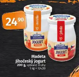 COOP TIP Madeta Jihočeský jogurt nabídka
