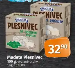COOP TIP Madeta Plesnivec nabídka