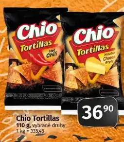 COOP TIP Chio Tortillas nabídka