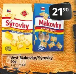 COOP TIP Vest Makovky/Sýrovky nabídka