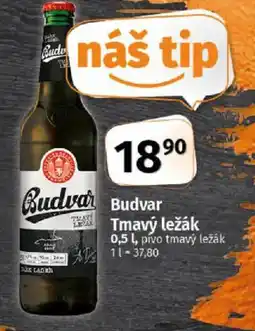 COOP TIP Budvar Tmavý ležák nabídka