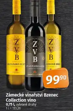 COOP TIP Zámecké vinařství Bzenec Collection víno nabídka