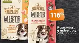 COOP TIP Propesko Mistr granule pro psy nabídka