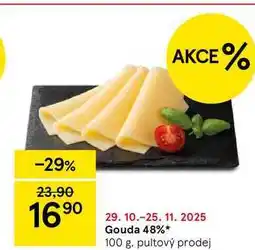 Tesco Gouda 48%, 100 g nabídka