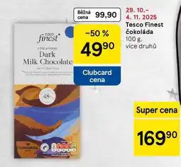 Tesco Tesco Finest čokoláda, 100 g nabídka