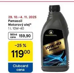 Tesco Pamasoil Motorový olej, 1 l, 10W-40 nabídka