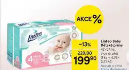 Tesco Linteo Baby Dětské pleny, 42-54 ks nabídka