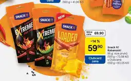 Tesco Snack It! Kabanoski, 95 g, více druhů nabídka