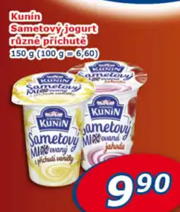ESO MARKET Kunín Sametový jogurt nabídka