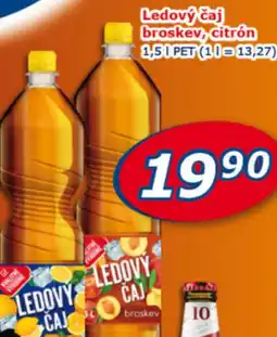 ESO MARKET Ledový čaj broskev, citrón nabídka