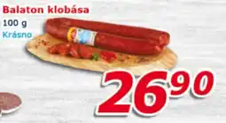 ESO MARKET Balaton klobása nabídka